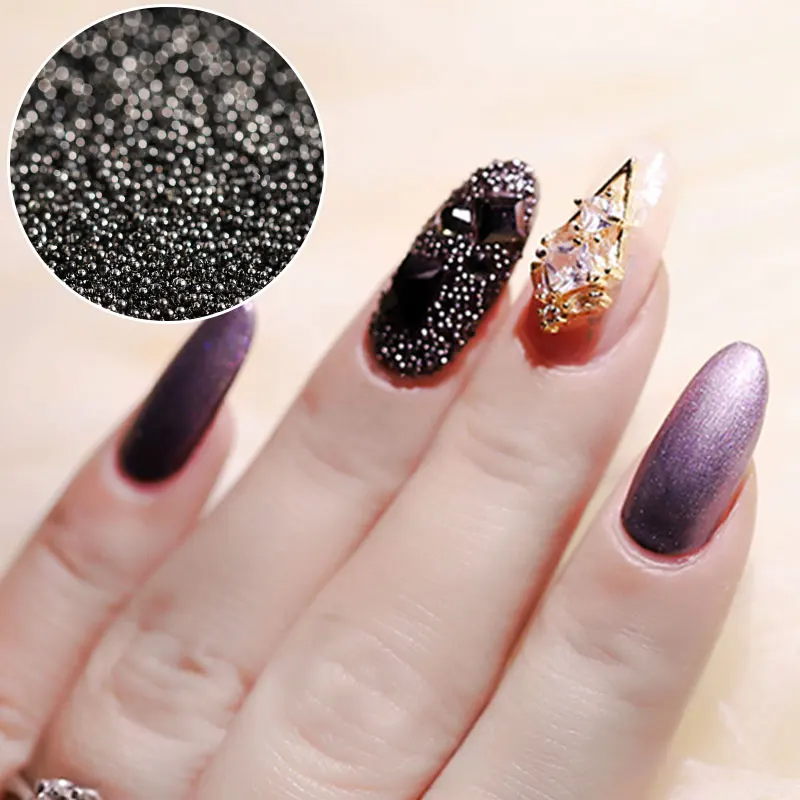 

1 pieces Nail Art Caviar beads rhinestones for nails nails Micro Pixie crystal nail stones 3D charms Nail Art decoration