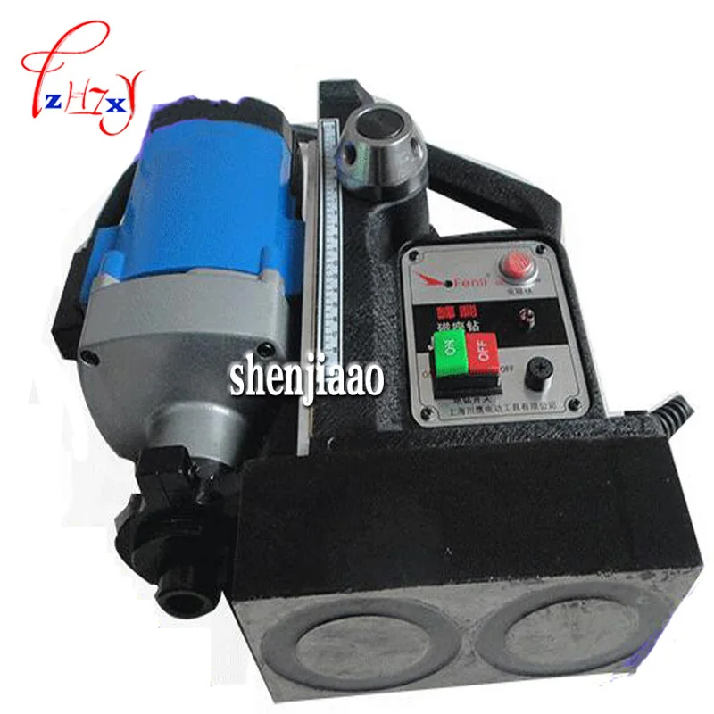 1 قطعة 220 فولت FL-23 متعددة الوظائف الحفر المغناطيسي وثقب الحفر 23 مللي متر المعادن الحفر الصحافة 1500 واط السكتة الدماغية 180 مللي متر الحفر المغناطيسي