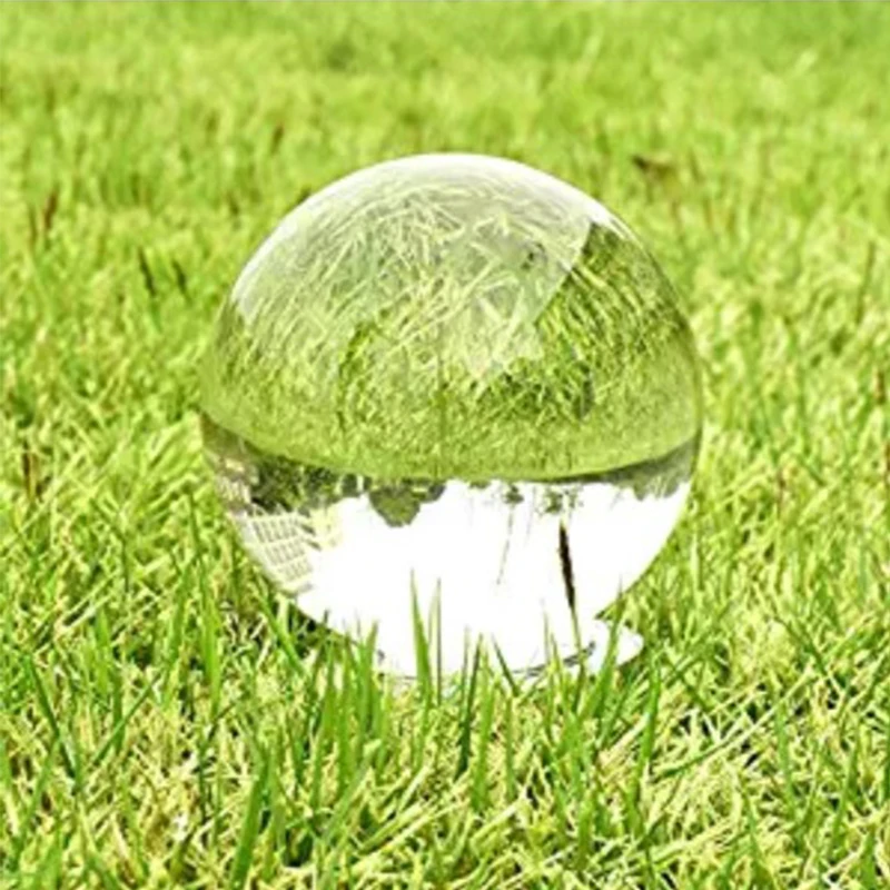 10 Pieces 60mm Natural Clear Quartz Crystal Ball Glass Sphere for Photography Decoration