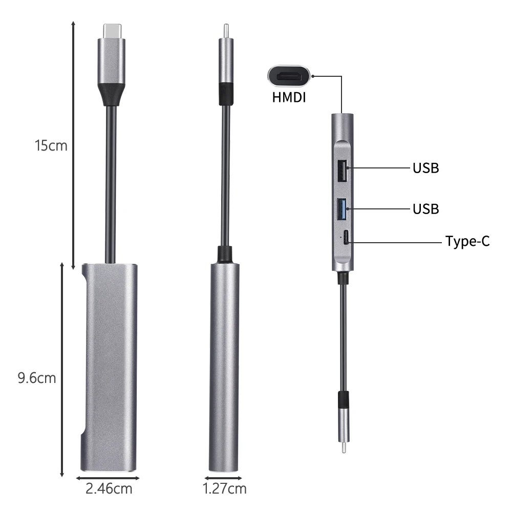 Imagem -06 - Usb tipo c tipo c Hub para Hdmi 4k Usb 3.0 2.0 Thunderbolt Adaptador Estação de Dex para Macbook Pro 2023 Samsung Galaxy Note s8 s9 +