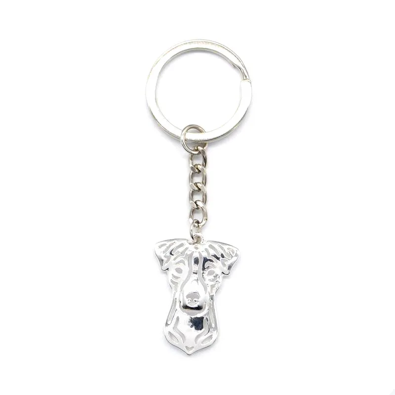 Women\'s Alloy Jack Russell Terrier Jewelry Key Chains Dog Pendant Key Chains