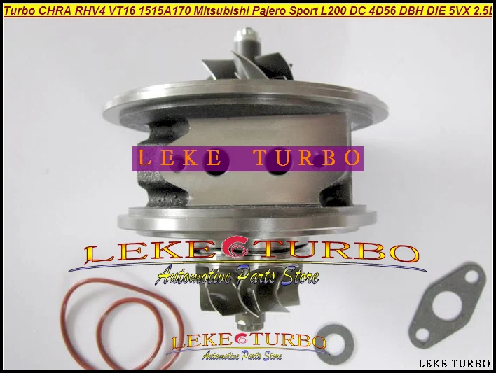 Turbo CHRA Cartridge Core RHV4 VT16 1515A170 VAD20022 For Mitsubishi Pajero Sport L200 DC 2006-14 4D56 DBH DIE 5VX 2.5L 123kw