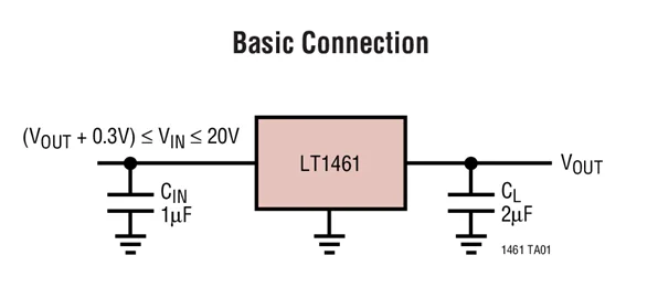 LT1461 LT1461BIS8-4 LT1461BIS8-2.5 LT1461BIS8-5 LT1461BIS8-3.3 - Micropower Precision Low Dropout Series Voltage Reference