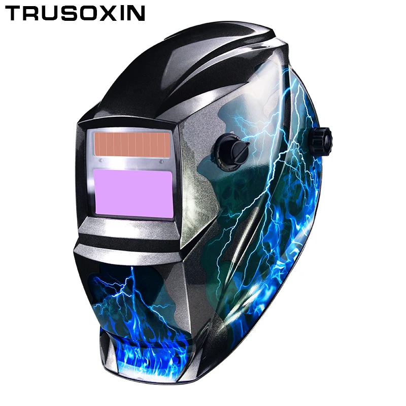 Li battery/Solar Power Automatic Darkening TIG MIG MMA MAG KR KC Electric True color Welding Mask/Welder Cap for Welding Machine