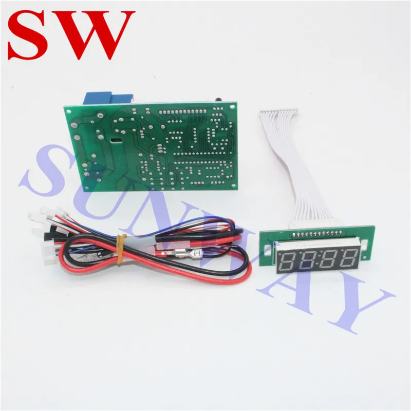 JY-16 220В аркадная монетная плата таймера, пульт управления таймером, блок питания для монетоприемника