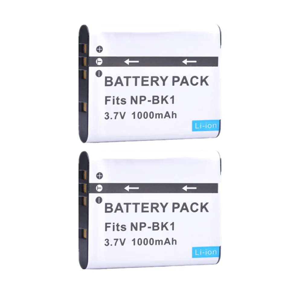 

Tectra 2pc NP-BK1 Bateria NPBK1 np bk1 Battery for Sony DSC-S750 S780 S950 S980 W180 W190 W370