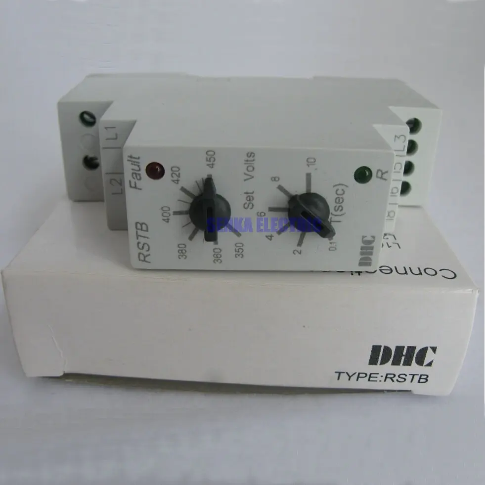 DHC1X-T RSTB 3 Phase Missing Phase Supply Control Relays