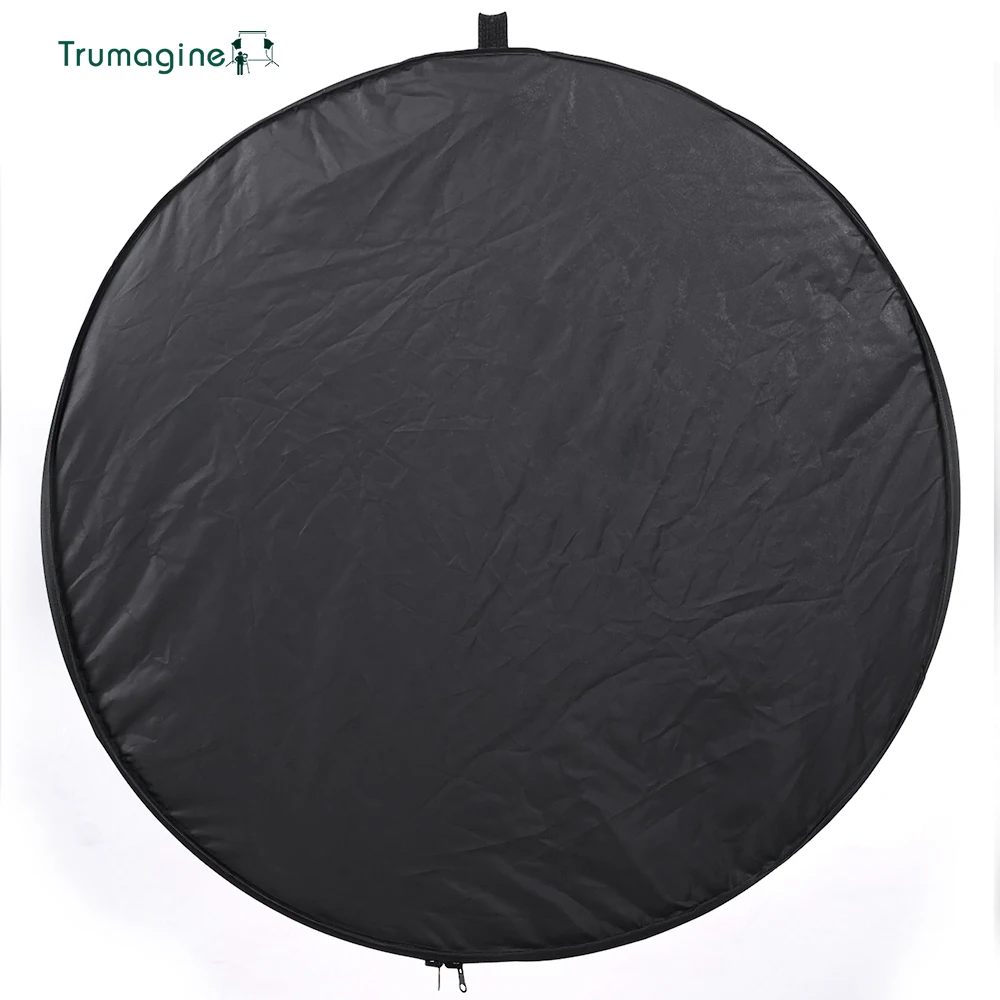 Mini 30cm 7 in 1 Collapsible White Light  Reflector Diffuser Photography Reflector Handhold Portable Flash Photo Reflector Disc