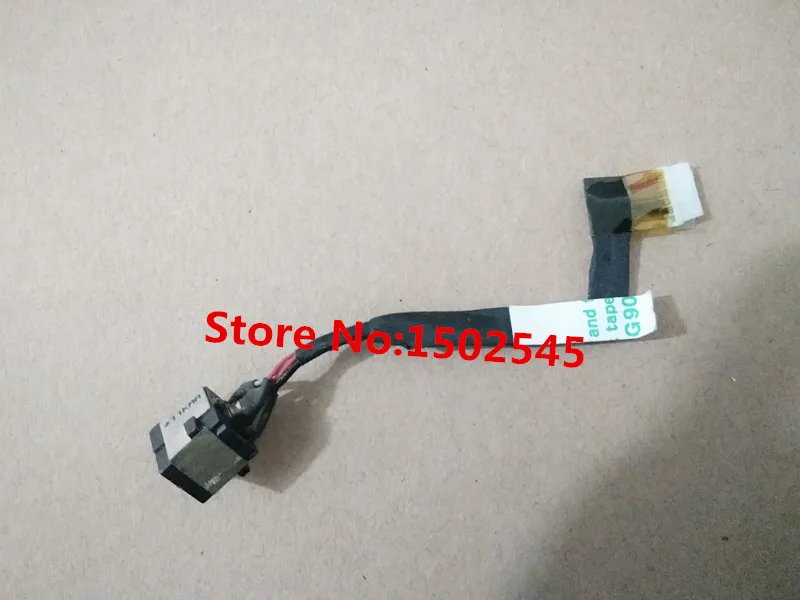 Cable de interfaz de alimentación para portátil HP EliteBook 8560P 6560B 8570P 6570B Cable de alimentación CC JACK 350712   Q00-600-G