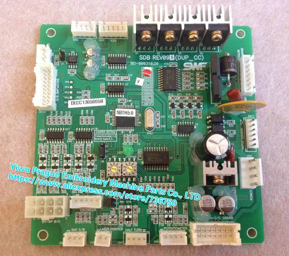 BD-000310 SDB REV09 DUP_CC Color Change Board Genuine SWF Embroidery Machine Spare Parts