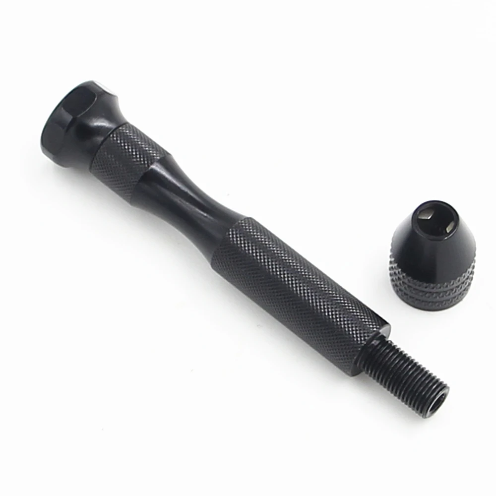 Mới Chất Lượng Cao Nhôm Mini Micro Tay Xoắn Mũi Khoan 0.3-3.2Mm Chút Với Móc Khóa Chuck Gỗ DIY Xoay dụng Cụ