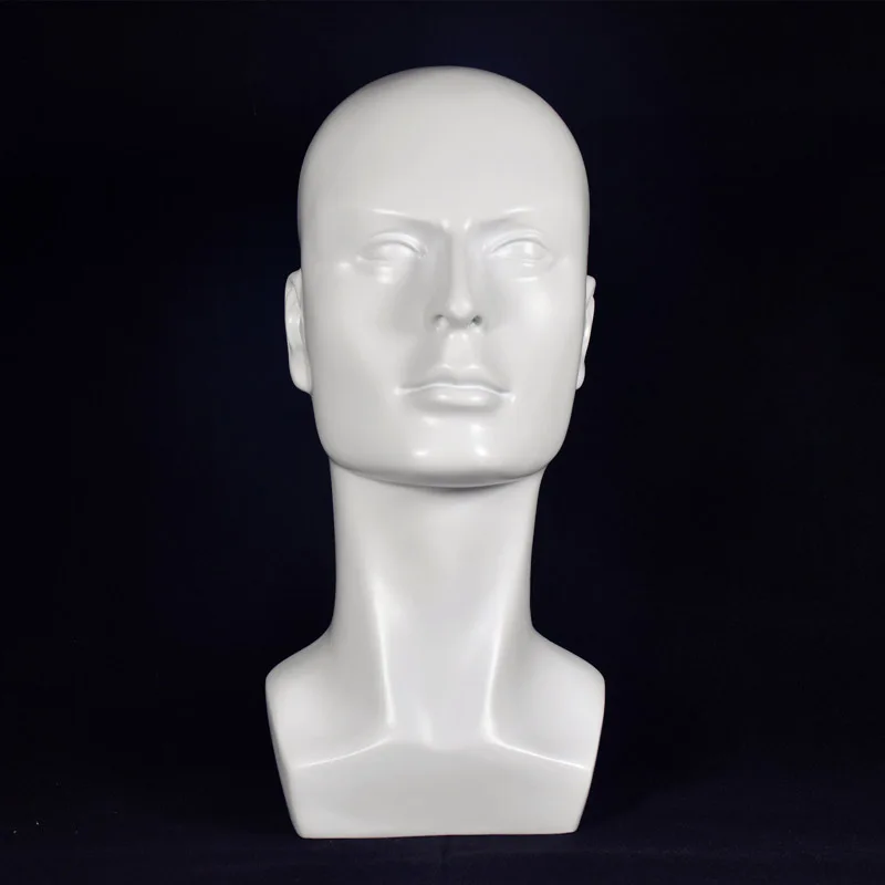 

Free Shipping!! New Arrival High Quality Gloss White Mannequin Head Manikin Head On Show