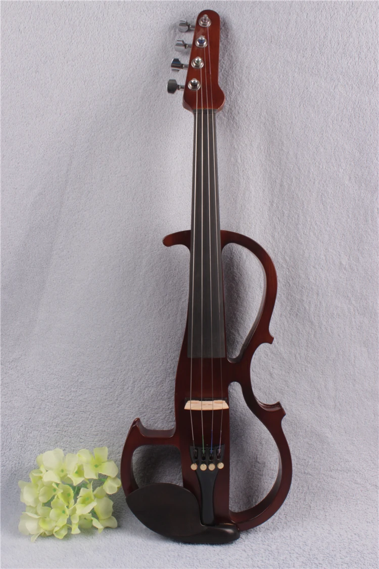 4/4 Electric Violin  Powerfull Sound guitar  head violin 1/8 jack