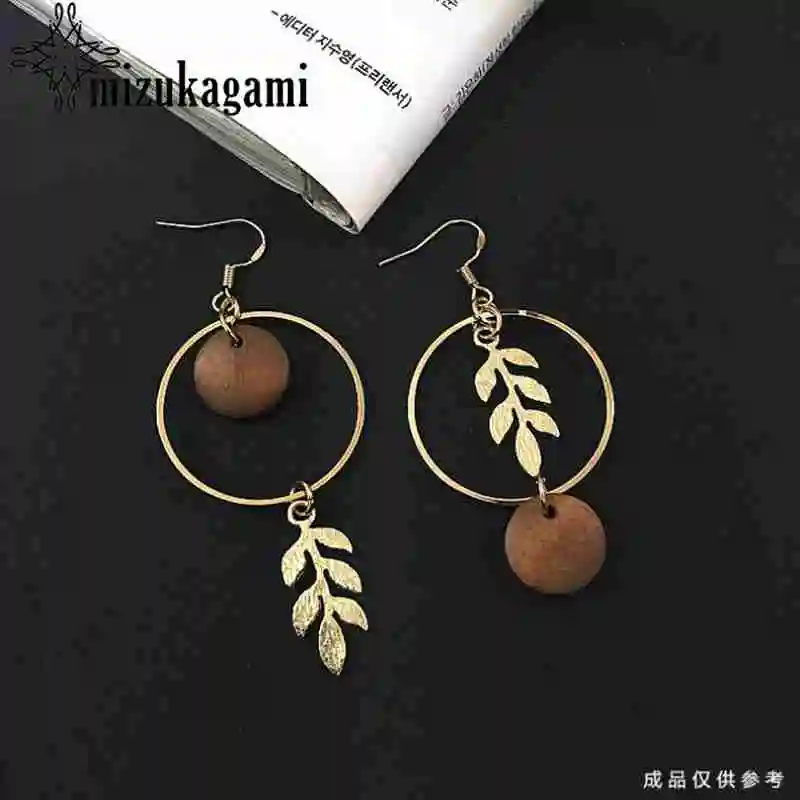 Zinc Alloy  Mini Leaves Charms 10pcs/lot For DIY Fashion Drop Earrings Jewelry Making Accessories