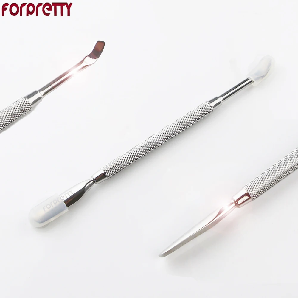 Cuchillo removedor de cutículas para Manicura, herramientas de acero inoxidable para quitacutículas, Unghie, Manicura y pedicura, 550