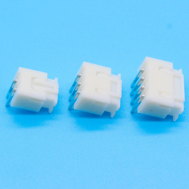 50 sets Kit in box 2p 3p 4pin Right angle 2.54mm Pitch Terminal / Housing / Pin Header Connector Wire Connectors Adaptor XH Kits