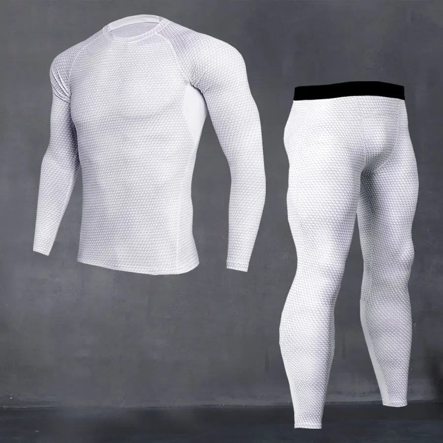 

2019 New Men Long Johns Winter Thermal Underwear Sets Brand Quick Dry Anti-microbial Men's Stretch Warm Thermo Underwear Spring