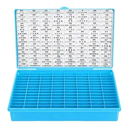 112 Spaces Folding Auto Car Key Locksmith Storage Box Case Key Blank Locksmith Tools Accessories