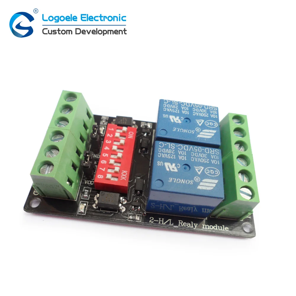 Relay Module 2 4 8 Channel DC 3V 5V 12V 24V High Low Level Interoperability With Optocoupler Isolation Control