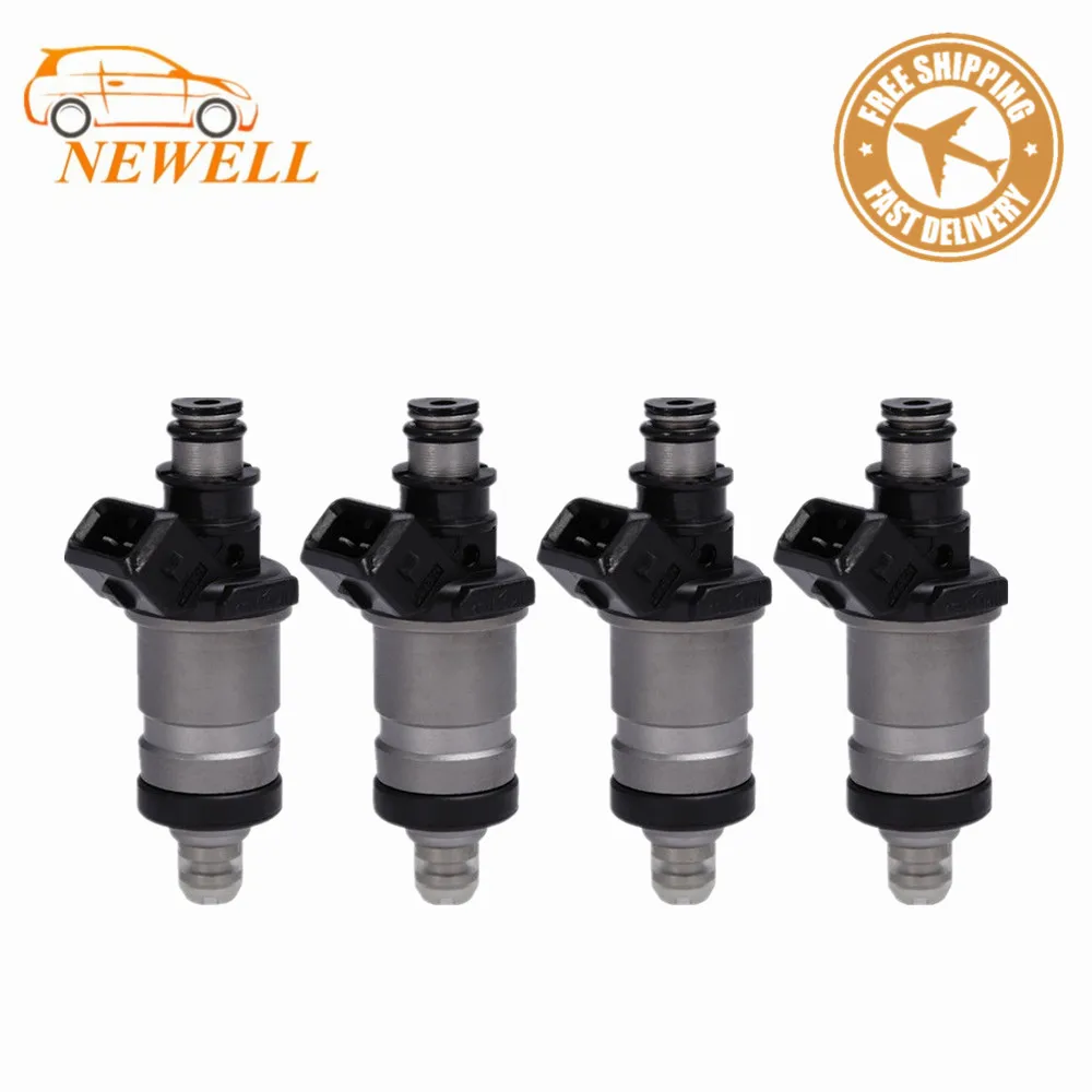 

4PCS 06164-P0A-000 Fuel Injector For 1986-1997 Honda Accord Prelude 2.0 2.2 Prelude 06164P0A000