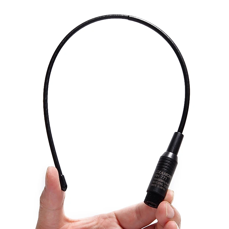 Diamond RH-771 SMA-M Male Dual Band 144/430MHz RH771 Flexible Antenna for Baofeng Yaesu TYT Wouxun Walkie Talkie Two Way Radio