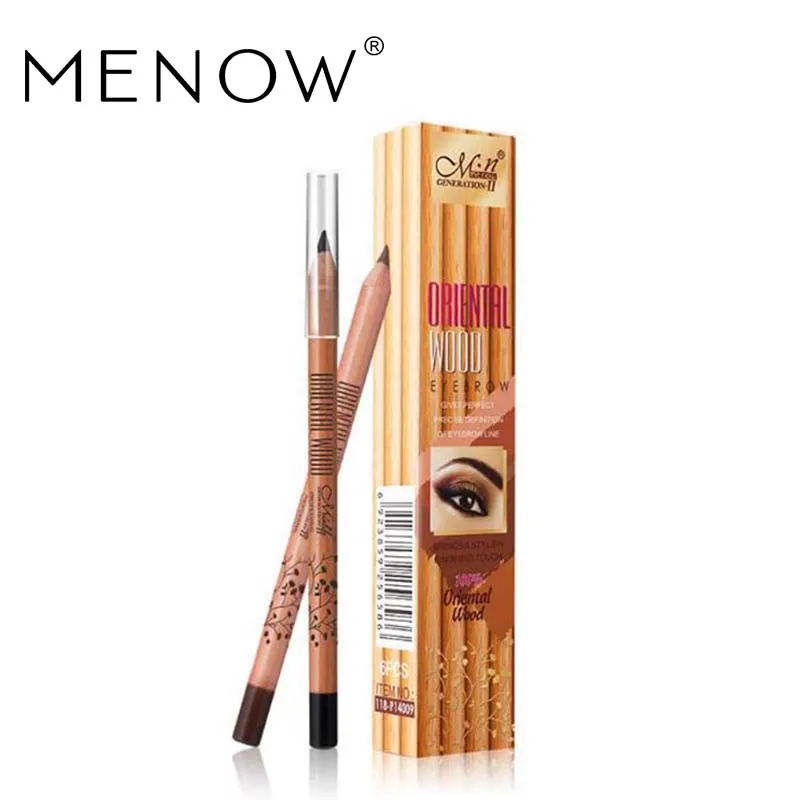 

by DHL 200Pcs/Lot MENOW High Quality Cosmetic American Wood Eyebrow Pencil Lasting Waterproof Makeup Wholesale 10001596