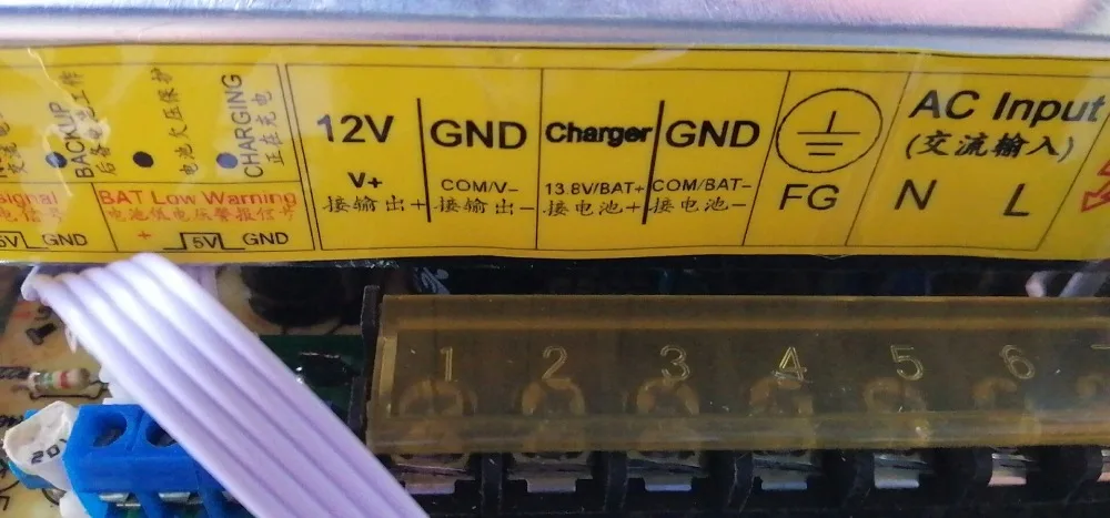 CHUX 12V 30A UPS Function Switching Power Supply For Security Monitoring Camera 13.8v Switch Power Supply