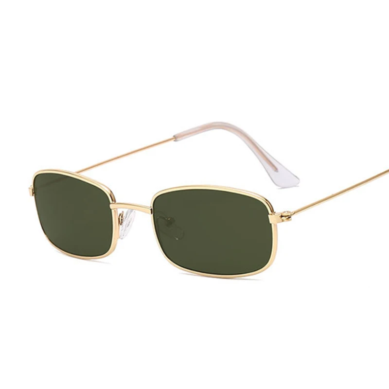 Cute Sexy Rectangle Sunglasses Woman Retro Small Black Red Pink Cateye Sun Glasses Female Vintage Shades For Woman