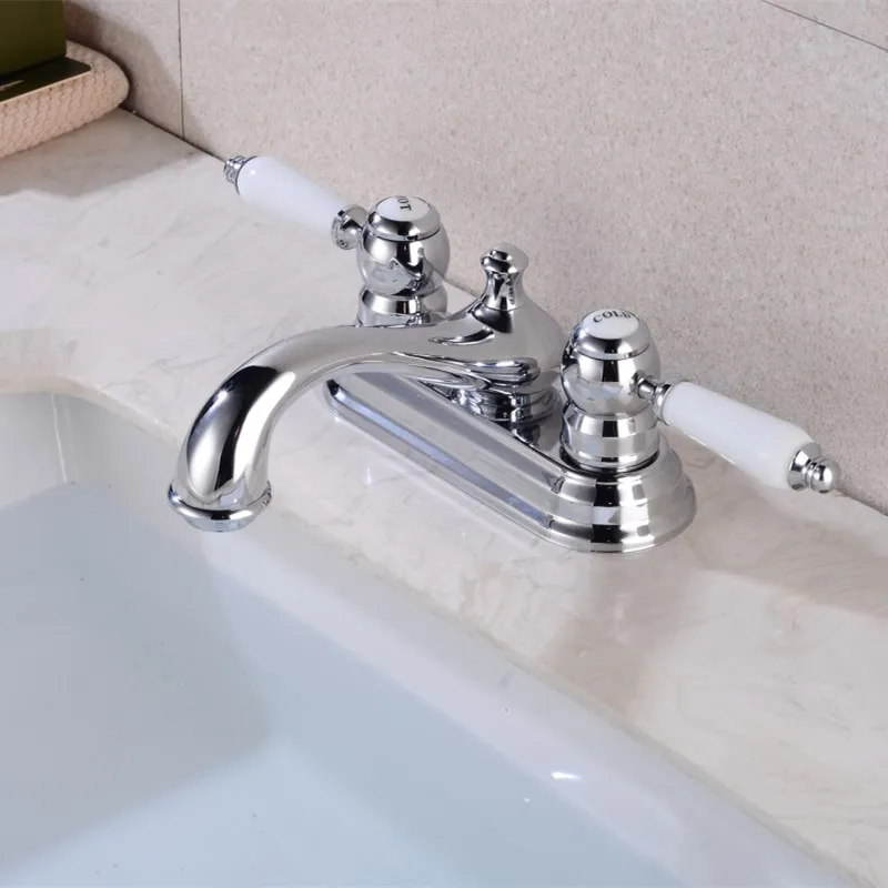 Imagem -05 - Misturador de Lavatório para Banheiro Guindaste de Latão Água Quente e Fria Torneira Misturadora Contemporânea Ouro Rosa