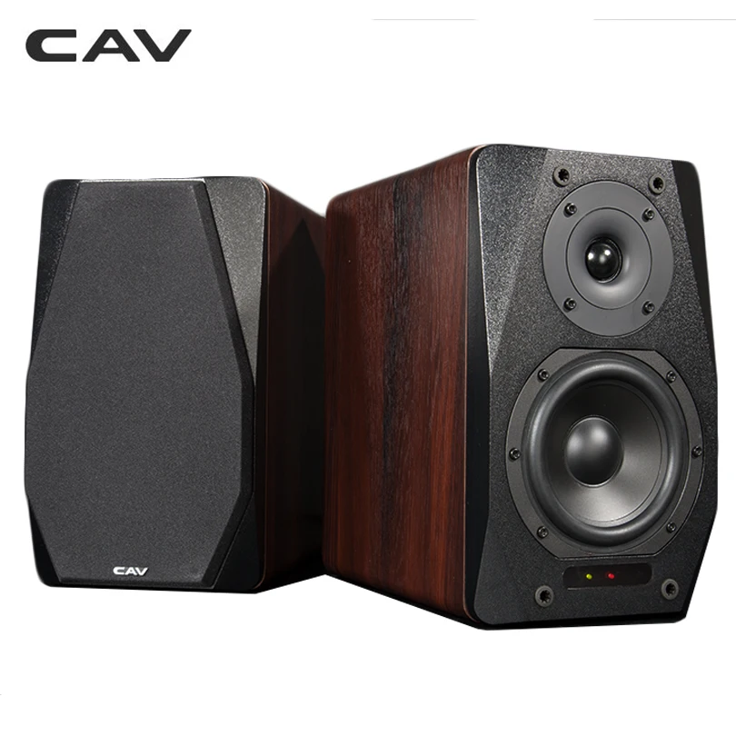 

CAV FD-20 Bookshelf Speaker 2.0 Bluetooth Speaker Sound System Wood Music Speakers For Computer Column Soundbar 5.25Inch Newest