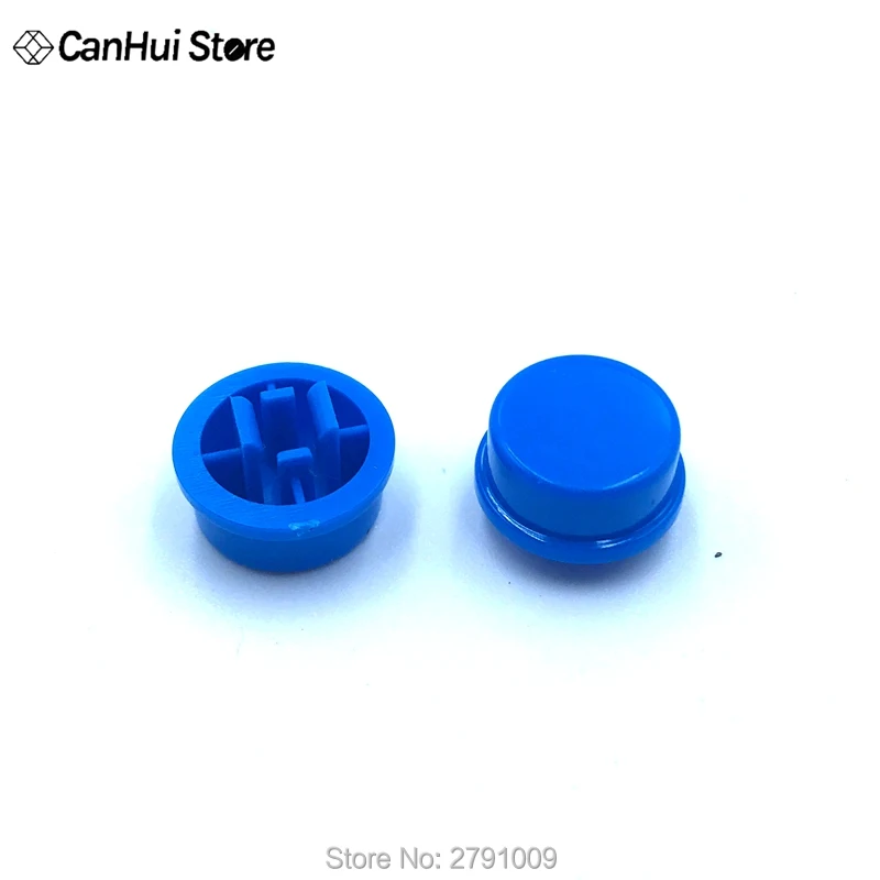 20PCS/LOT Round Tactile Button Caps For 12*12*7.3 mm Tact Switches 5 Colors Switch Cap 12x12x7.3 mm A24 Switch Button Cap