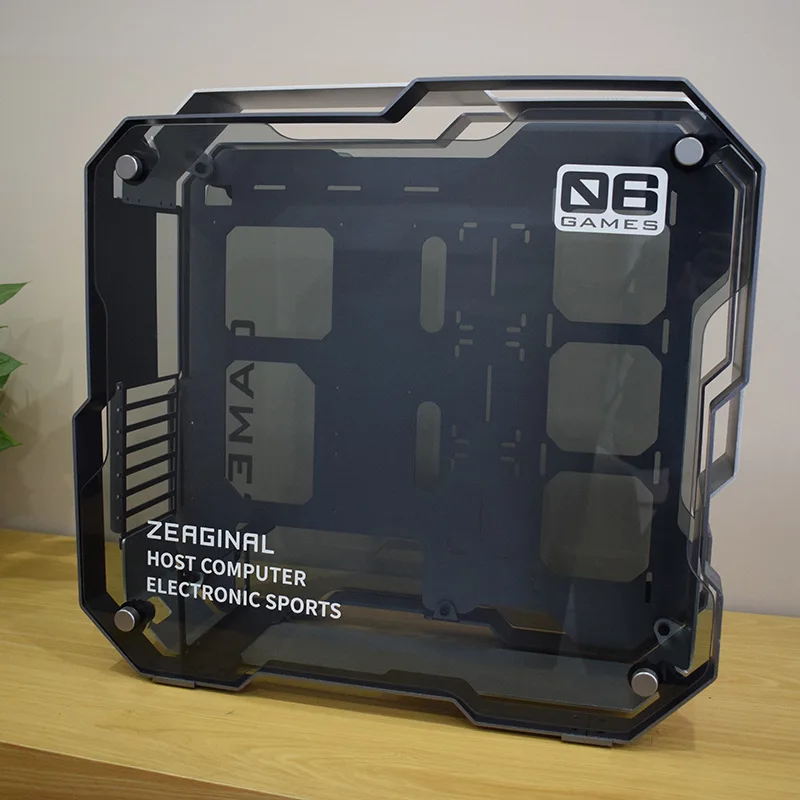 MOD full aluminum and double tempered glass Water cooling case i7 7700k 8G/16GB 1T GX 1080 ATX DIY gaming computer Desktop PC