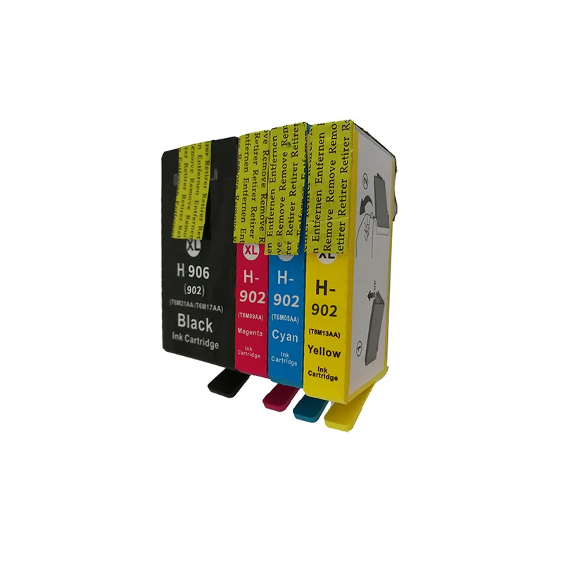 Remanufactured Inkjet cartridge  of HP 902 with chip Pro 6960/6961/6963 cartridge 6978/6979 6974