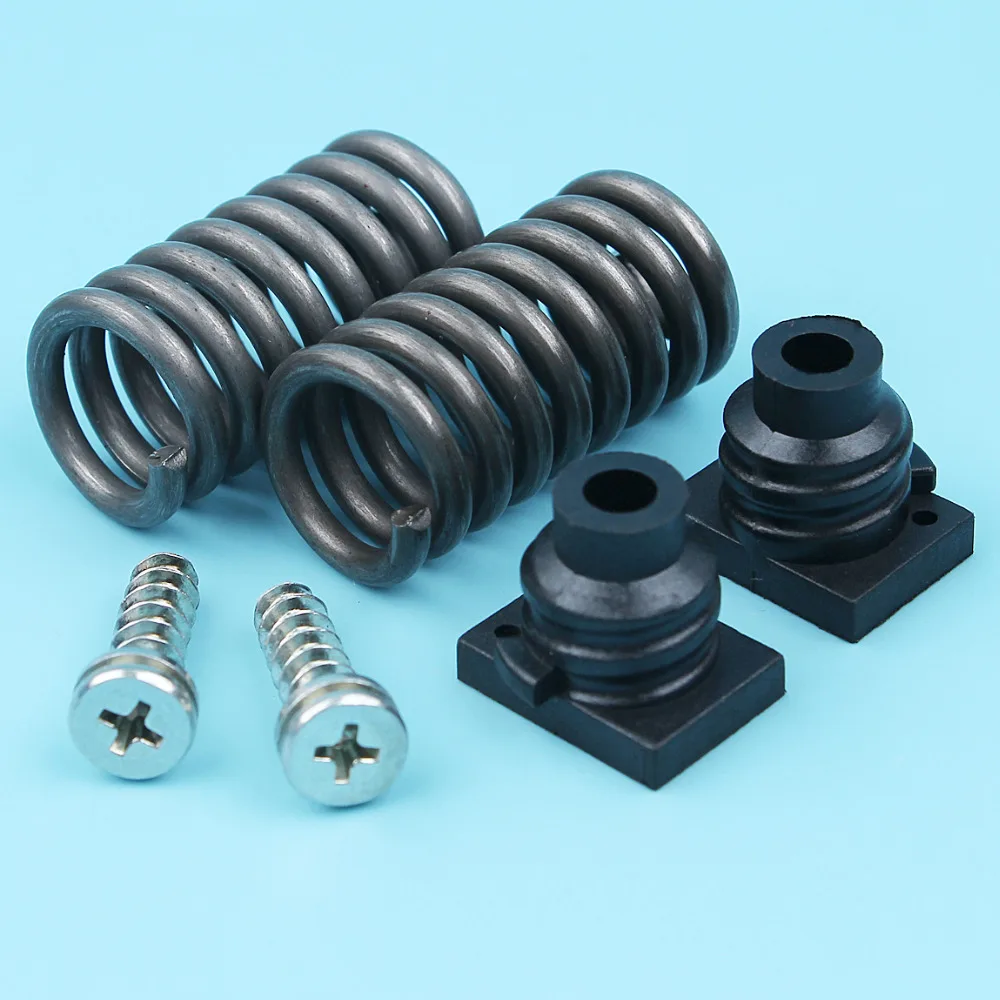 Imagem -06 - Isolador da Vibração do Tanque de Combustível Mola do Absorvente da Montagem para Husqvarna 351 353 357 340 345 350 346xp Motosserra 503854101 Peças Pelo Lote