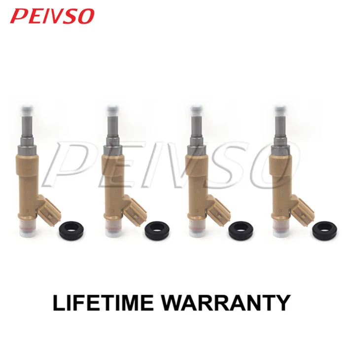 

PEIVSO 4pcs 23209-39145 23250-37010 Fuel Injector For TOYOTA General / VIOS / E'Z / AURIS / LEVIN / PRIUS / NOAH / RAV4