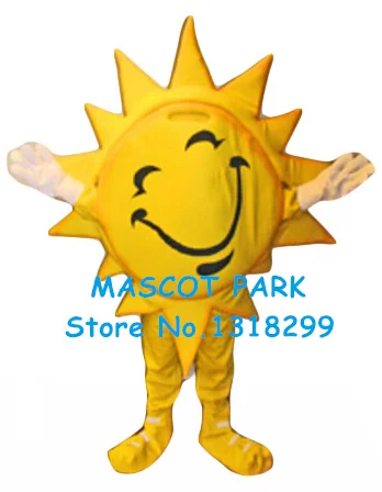 

sunny sun mascot costume for adult wholesale new cartoon golden sun sunshine theme anime cosplay costumes carnival fancy dress