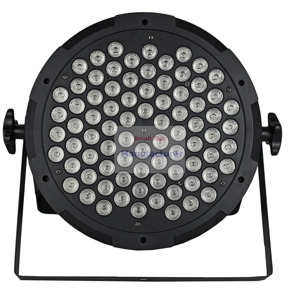 2XLot LED Flat Par 80X1W Stage Lights Effect RGB DMX512 DJ Disco Lamp KTV Party Backlight Laser Beam Projector DMX Spotlight