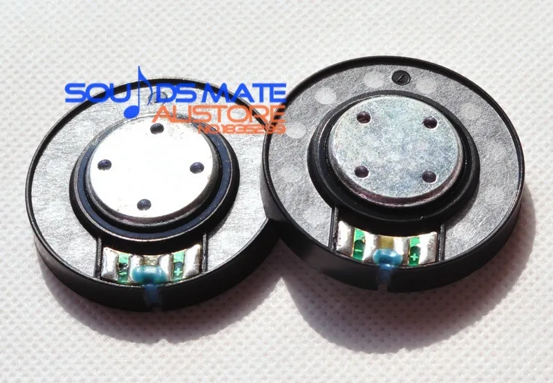 استبدال جديد Hifi مكبرات الصوت ل يدق سولو سماعات 40 مللي متر المتكلم 32 أوم 2 قطعة (1 زوج)