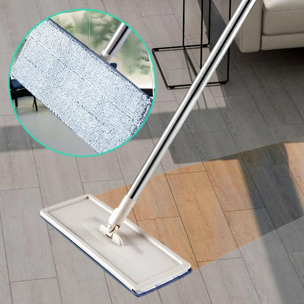 Magic Cleaning Mops Free Hand Mop with Bucket Drop Shipping Floors Squeeze Flat Mop with Water Home Kitchen Floor Cleaner