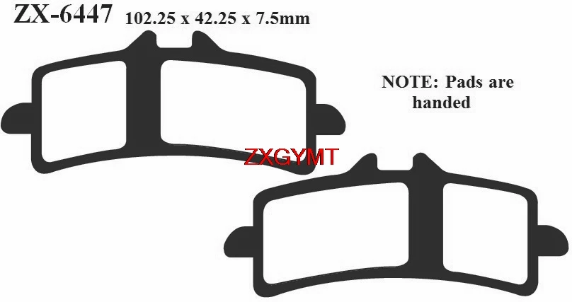 Sintering Brake Pad Set for SUZUKI GSX-S 1000 2015 - 2018 Front Rear 18 15 17 16