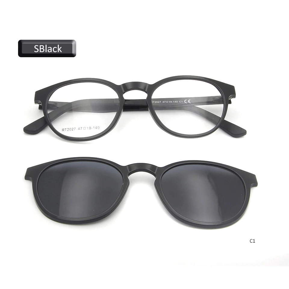 Ultralight Round Ultem Kids Sunglasses Boys Polarized Magnetic Sun Glasses Clip On Lens For Girls Students Eyewear Vintage Glass