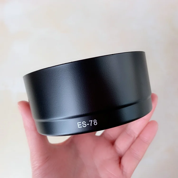 ES-78 camera Bayonet shape flower lens hood for EF 50mm f/1.2L USM 5D3 5DIII 5D MARK III 5DS 5DSR 6D 1DX 1DS lens