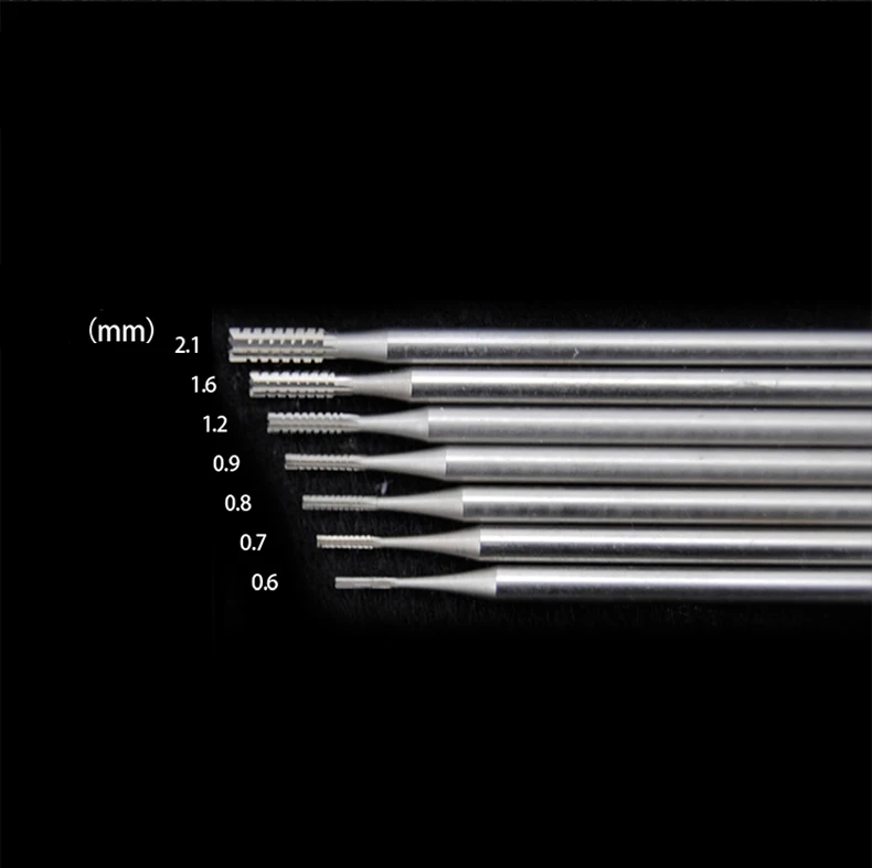 Free Shipping Jewelry Carving Burs Jewelry Polishing Tool cylinder Steel Bur goldsmith tools 6pcs