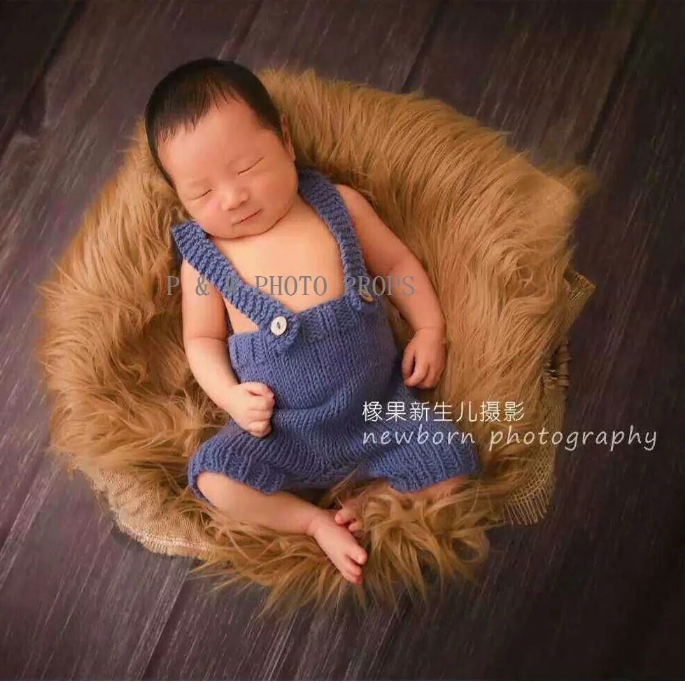 8cm long pile Faux Fur Hot sale New Design Photo Blanket baby big size faux fur blanket photography 100cm x 170cm