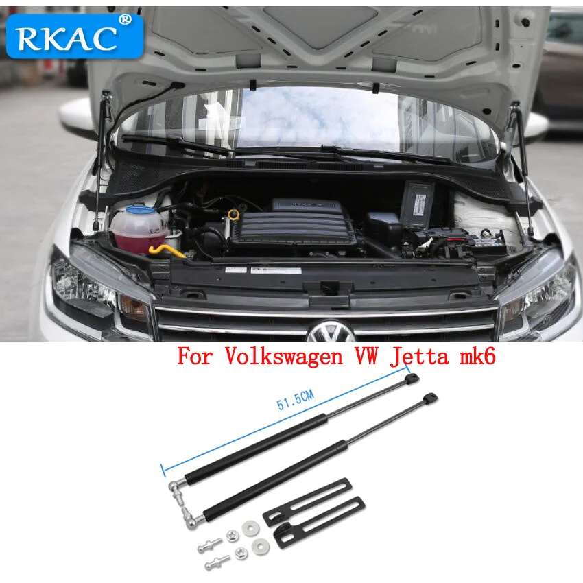 RKAC For 2012-2017 Volkswagen VW Jetta mk6 Front Hood Engine Cover Supporting Hydraulic Rod Strut Spring Shock Bars Bracket