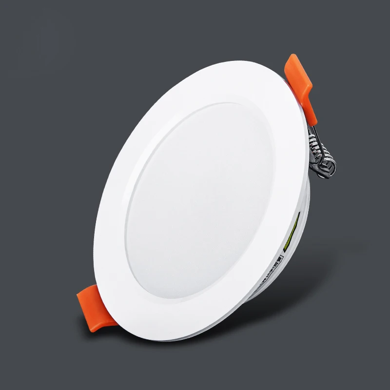 Spot Lumineux LED Encastrable de Forme Ronde, Éclairage d'Nik, Luminaire Décoratif de Plafond, Idéal pour une Chambre à Coucher ou une Cuisine, 7/9/12W, 220V