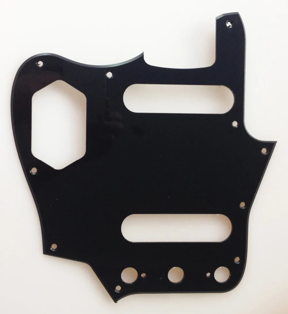 Pleroo Custom Guitar Pickgaurd Scratch Plate - For US Left Hand Jaguar Guitar Pickguard Scratch Plate