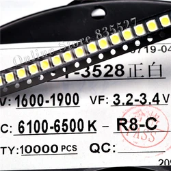 1000pcs 1210 3528 SMD LED bright cool white / warm white / nature white / red / blue / green / yellow / RGB light emitting beads