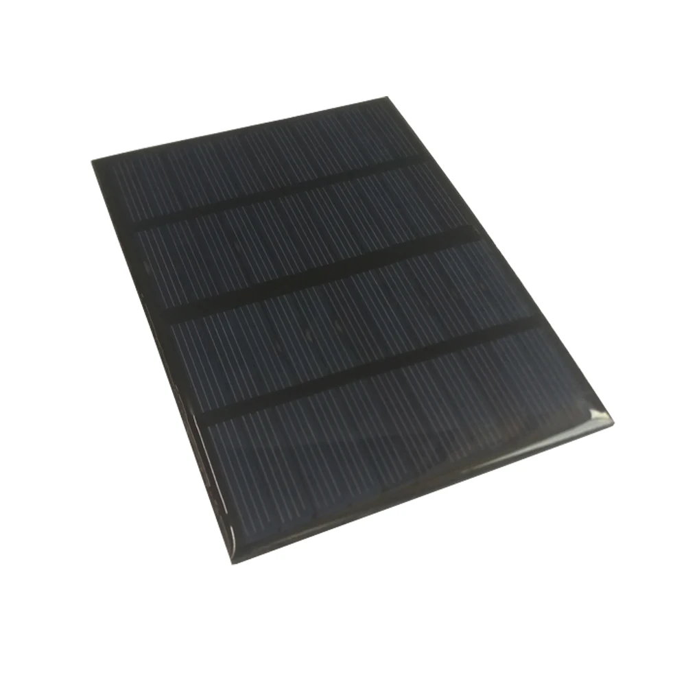 Balaike 12V 1.8W 115x85mm epoksydowe panele słoneczne Mini ogniwa słoneczne polikrystaliczny krzem do solarna ładowarka do telefonu DIY, zabawka