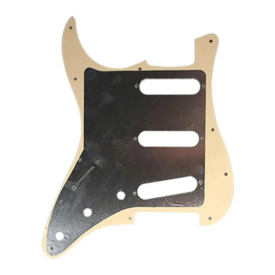 Pleroo – Pickguard de guitare personnalisé, pour USA/mexique Fd Standard Strat 72 \'11 trou de vis St plaque à gratter, choix multicolore